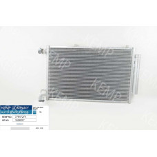 Радиатор кондиционера Ford Fiesta 6 605*351