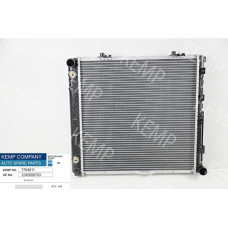 Радиатор Mercedes  W124E 2,0-2.2 84-89 АКПП   485*490 плоские соти