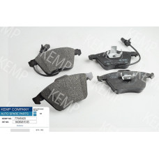 Колодки торм передние  VW Golf 6 Scirocco Skoda Superb Passat B6 CC