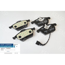 Колодки торм передние  VW Golf 4 Bora Skoda Octavia Seat 1.8T;1.9TDI