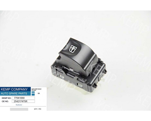 Кнопка склопідйомника права Renault Kangoo 08-/Dokker 13-/ Sandero 12-/ Fluen