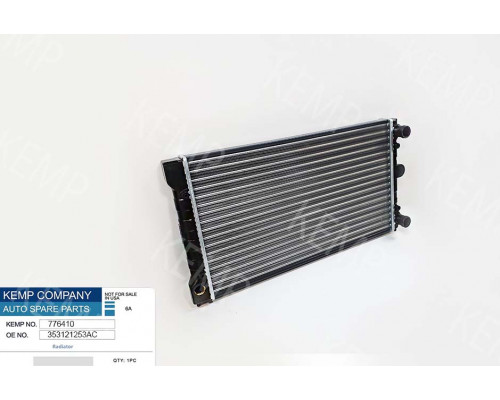 Радіатор VW Passat B3 88-93  1,8 525*322