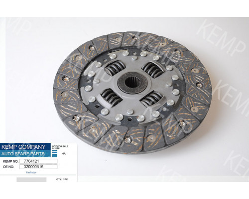 Диск зчеплення  200х24   VW Golf 2 1,8; 1,6D (2сорт)