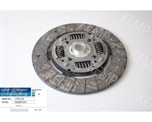 Диск зчеплення  215х24   T2 1.6 D.TD.81-90г, (2сорт)