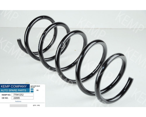 Пружина передня Renault Kangoo 1,9D 98> d13h370mm.