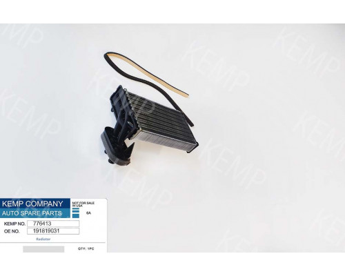 Радіатор пічки (обігрівача)VW Golf, Passat  84-99 234*157