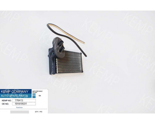 Радіатор пічки (обігрівача)VW Golf, Passat  84-99 234*157