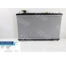Радіатор  Toyota Camry (V40) (2006 - 2011) 400 x 752 x 16 mm  плоскі соти