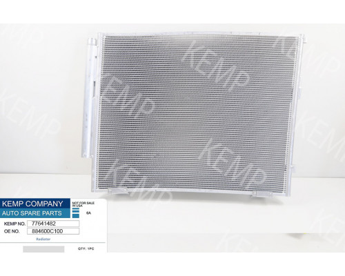 Радіатор кондиціонера TOYOTA SEQUOIA II (07-)TUNDRA II (07-) 665 x 498 x 16 mm