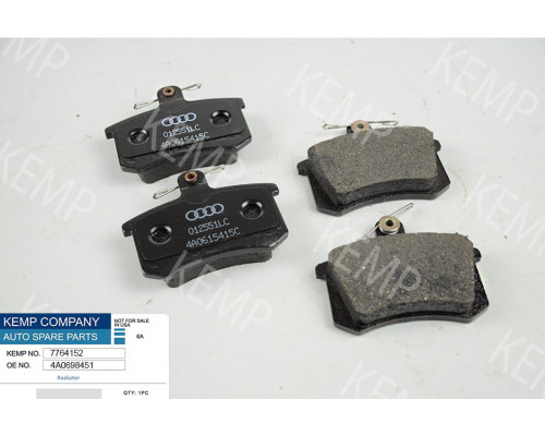 Колодки гальмів задні  Audi-100,80,A4,A6 86-01 супорт