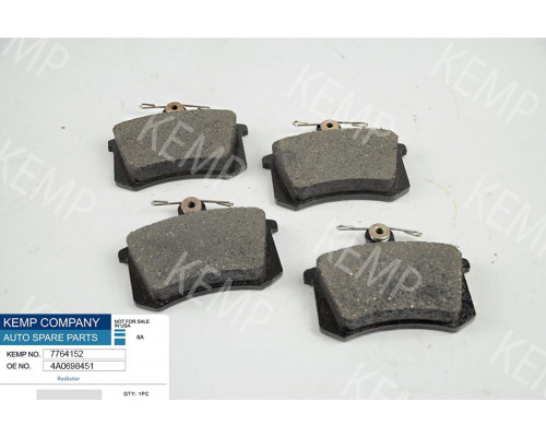 Колодки гальмів задні  Audi-100,80,A4,A6 86-01 супорт