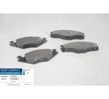 Колодки гальмів передні  VW Golf 2-3/Passat B2/Seat (OE) (не вент.)