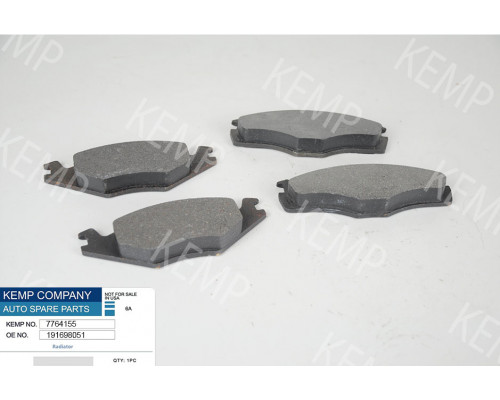 Колодки гальмів передні  VW Golf 2-3/Passat B2/Seat (OE) (не вент.)