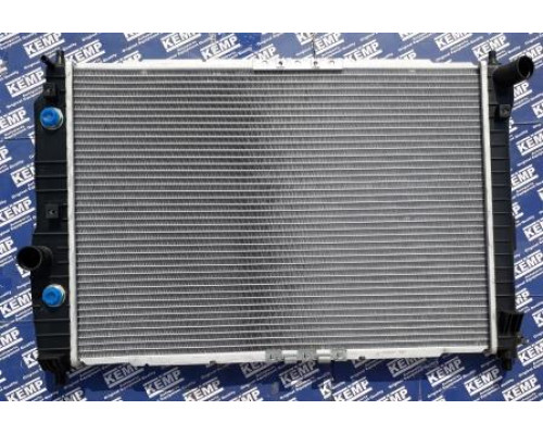 Радіатор Chevrolet Aveo 1.6 600*430 АКП плоскі стільники