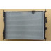 Радіатор Nissan Qashqai I J10 06- 590 x 433 x 27 mm плоскі стільники