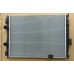 Радіатор Nissan Qashqai I J10 06- 590 x 433 x 27 mm плоскі стільники