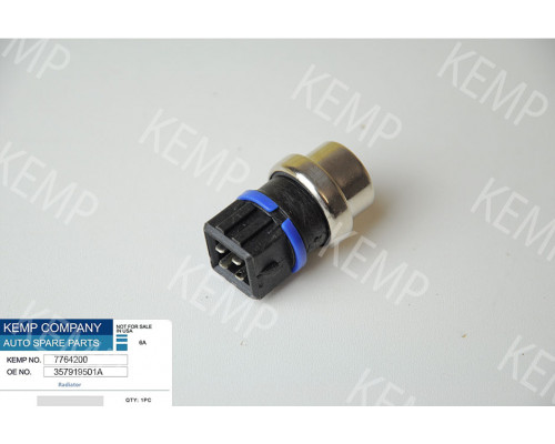 Датчик темпер.VW Golf/Passat T4 91-98  4-х контактний чорн/жовт