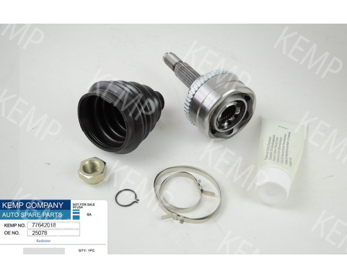 Шрус Chevrolet Aveo 1.6 ABS зовнішній 22*22