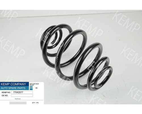 Пружина задня Opel Vectra A 88-95р. 9/15/9*254(прог.завивка)с утонченням