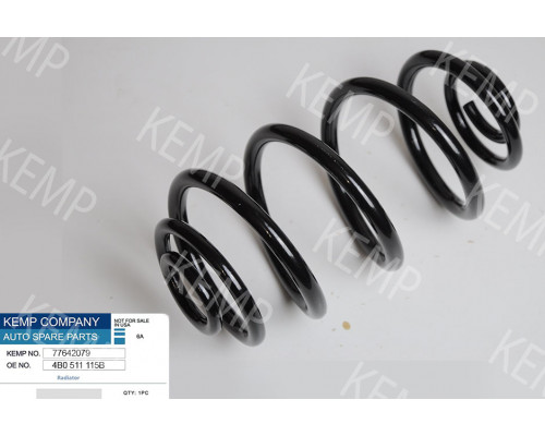 Пружина задня VW Passat B5 d14.1h290mm.
