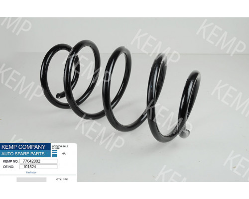 Пружина передня BMW E39 528-540 d14.2h340mm.