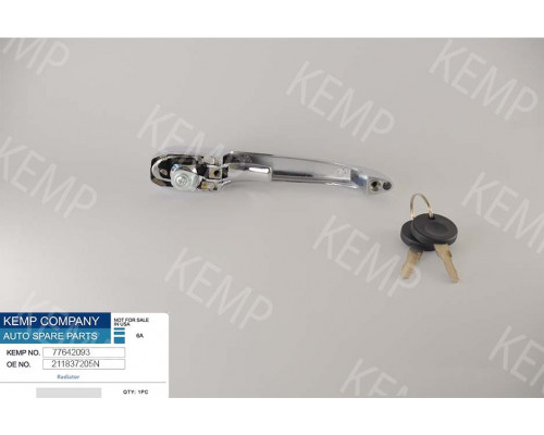 Ручка двері VW T1 LT28-45 пер.L/R (хром) ліва/права
