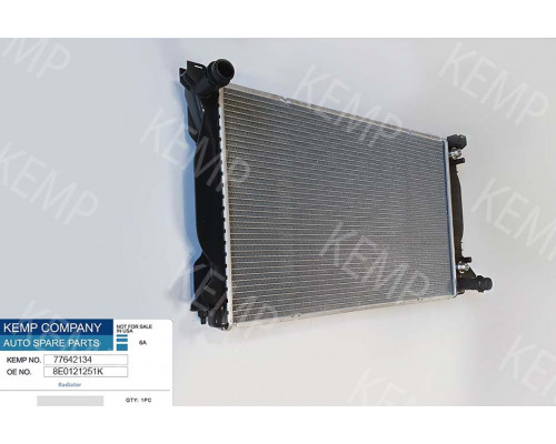 Радіатор Audi- A4 2.5TDI 00-06р.630*412*32 АКП. плоскі соти