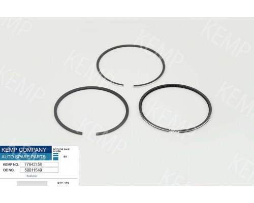 Кільця поршнів VW/Audi (76.5mm) (1.75*2*3) 1.6 2.0 2.4 D STD на 1циліндр к-т