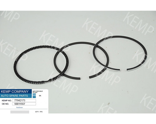 Кільця поршнів Opel (75mm) (1.75*2*4) OHC на 1циліндр к-т