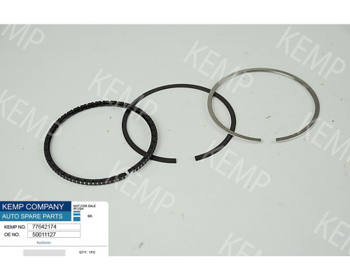Кільця поршнів Opel (75mm) (1.5*1.5*4)  1.3 OHC на 1циліндр к-т
