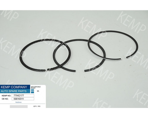 Кільця поршнів Opel 2.3D (92.0mm) (2*2*4) STD на 1циліндр к-т