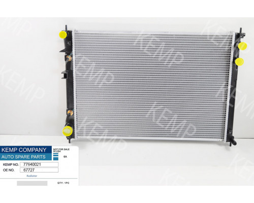 Радіатор SUBARU TRIBECA (B9) (05-) 675 x 479 x 27 mm плоскі соти