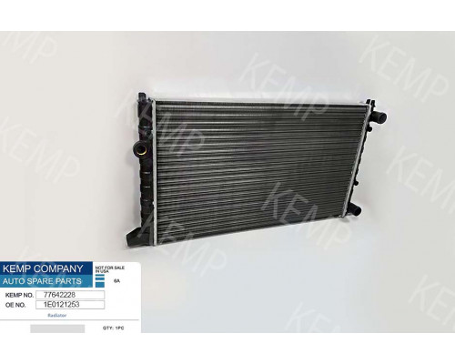 Радіатор VW Golf-4 1.8 T 97-05г. 627*378