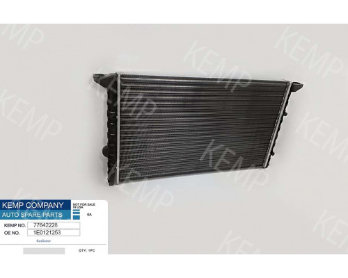 Радіатор VW Golf-4 1.8 T 97-05г. 627*378