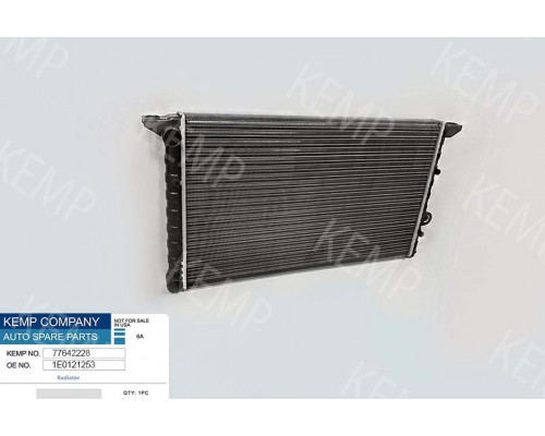 Радіатор VW Golf-4 1.8 T 97-05г. 627*378