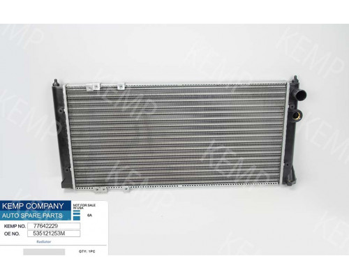 Радіатор VW Corado VR6 2.9  91-95г.630*310