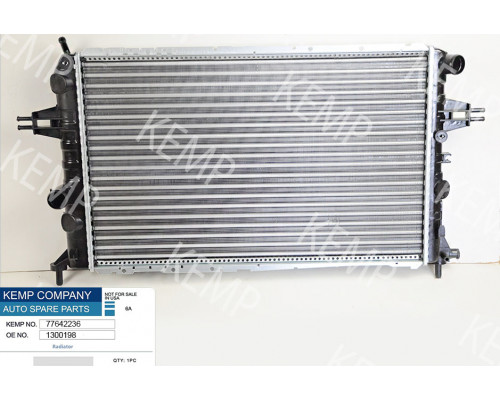 Радіатор Оpel Astra G 1.7TDмех + кондиц 600*368