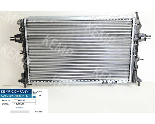 Радіатор Оpel Astra G 1.7TDмех + кондиц 600*368