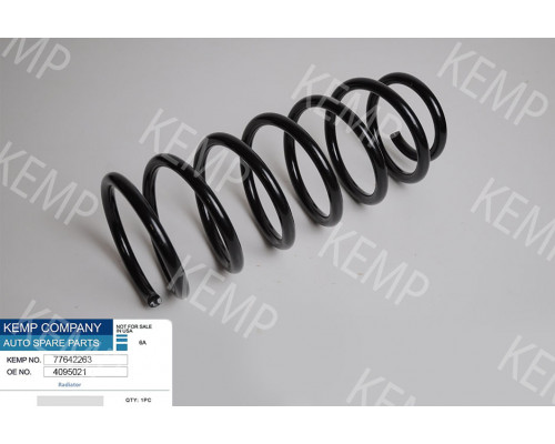 Пружина передня VW Passat B3 88-92г.1.9-2.0d  12.8*355mm