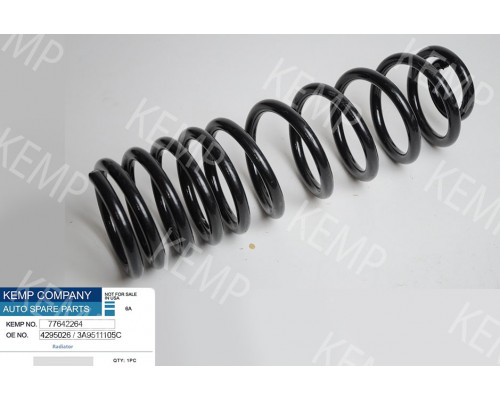 Пружина задня VW Passat В3 variant 88-96 г. 13*375mm