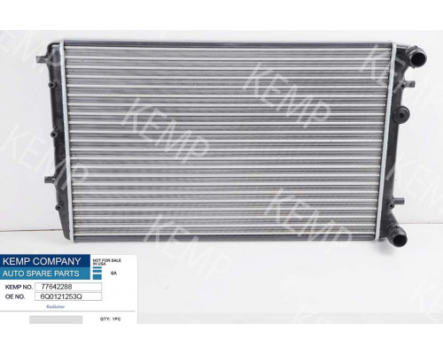Радіатор Skoda Fabia VW Polo (9N) 1.4 16V-2.0 630*412