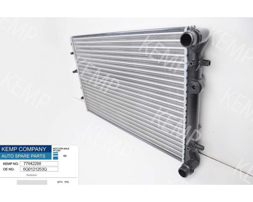 Радіатор Skoda Fabia VW Polo (9N) 1.4 16V-2.0 630*412