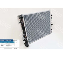Радіатор Skoda Fabia VW Polo (9N)1.0- 1.4 16V AC-430*415(плоскі соти)