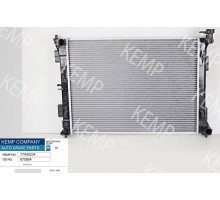 Радіатор Hyundai Sonata 14-> 480 x 635 x 15 mm плоскі соти