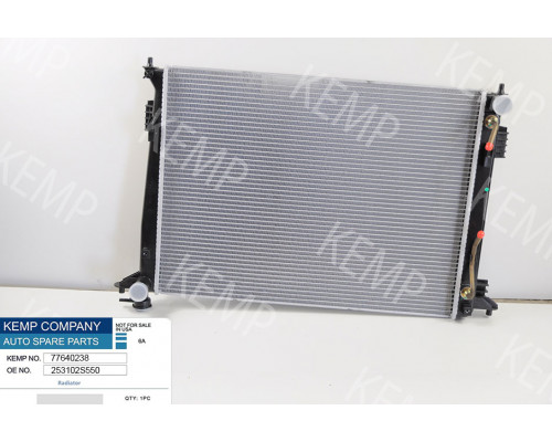 Радіатор Hyundai IX35 09-20 KIA Sportage 09-15 640 x 482 x 15 mm пл.соти
