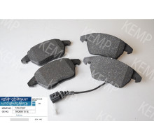 Колодки гальм передні  VW Golf 5 Cadi 3 Skoda Octavia A5 Seat