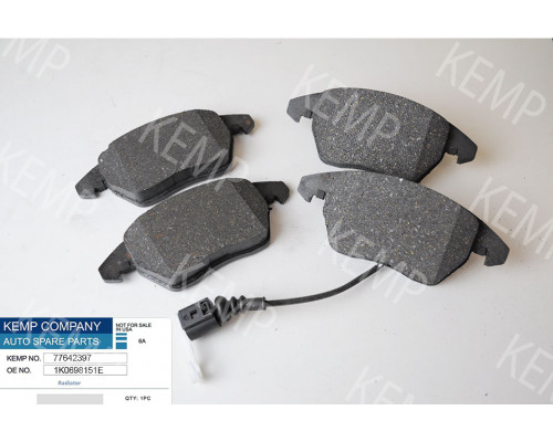 Колодки гальм передні  VW Golf 5 Cadi 3 Skoda Octavia A5 Seat