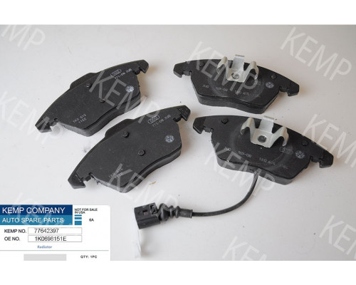 Колодки гальм передні  VW Golf 5 Cadi 3 Skoda Octavia A5 Seat