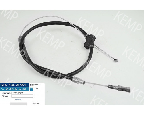Трос ручника Audi-80 86-91г. (суцільний)