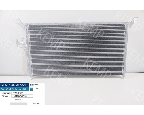 Радіатор кондиціонера INFINITI  FX 02-> 732 x 388 x 16 mm